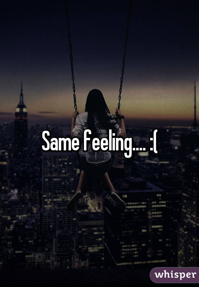 Same feeling.... :(