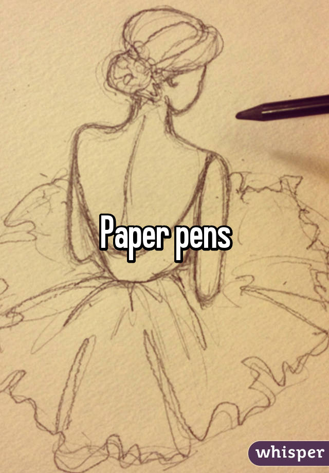 Paper pens