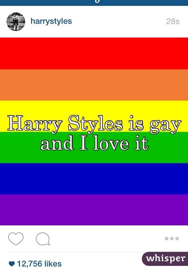 Harry Styles is gay and I love it