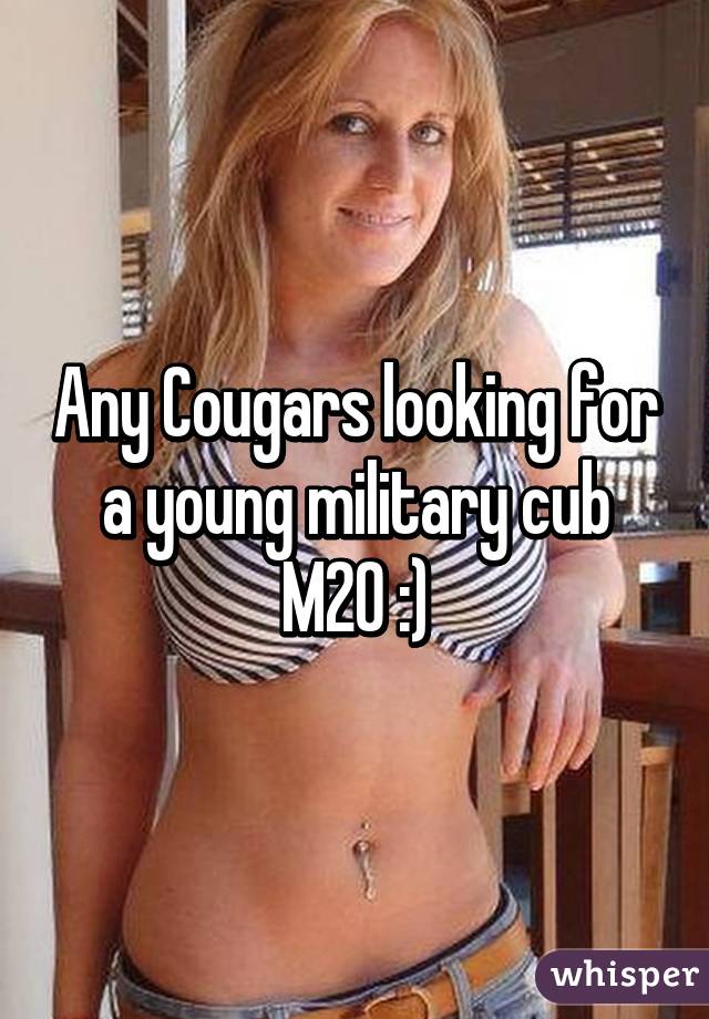 Any Cougars looking for a young military cub M20 :)