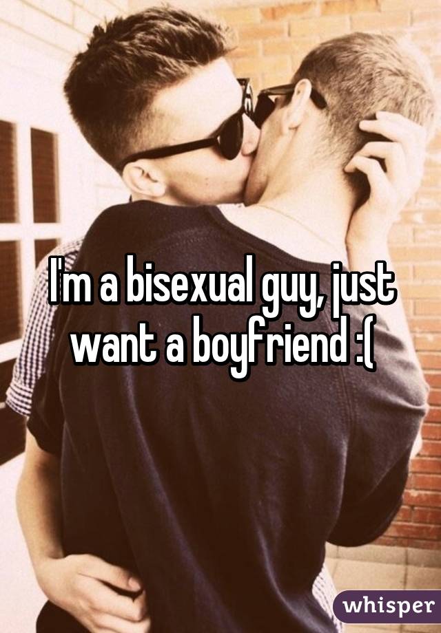 I'm a bisexual guy, just want a boyfriend :(