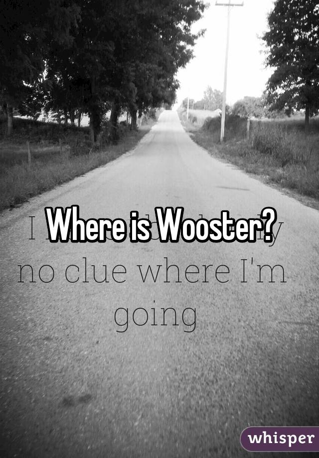 Where is Wooster?