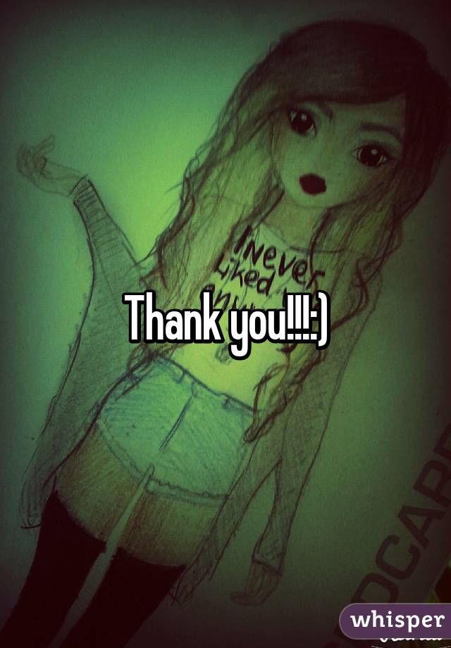 Thank you!!!:)