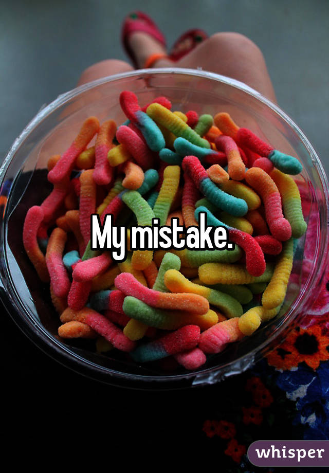 My mistake. 