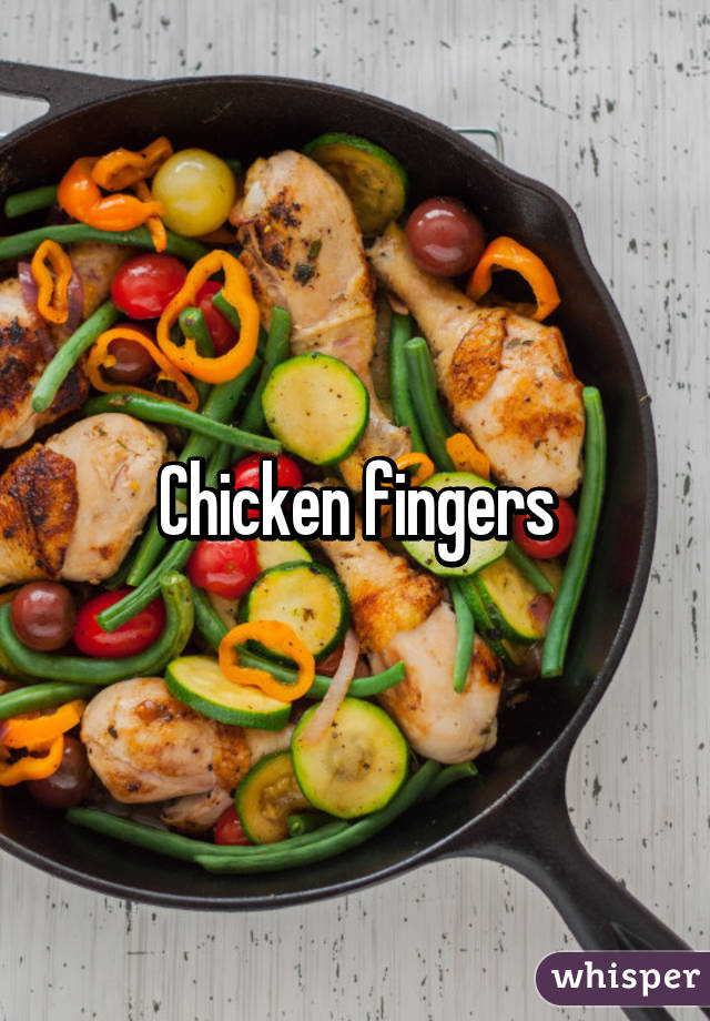 Chicken fingers
