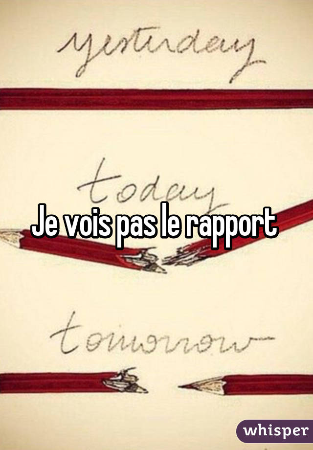 Je vois pas le rapport 