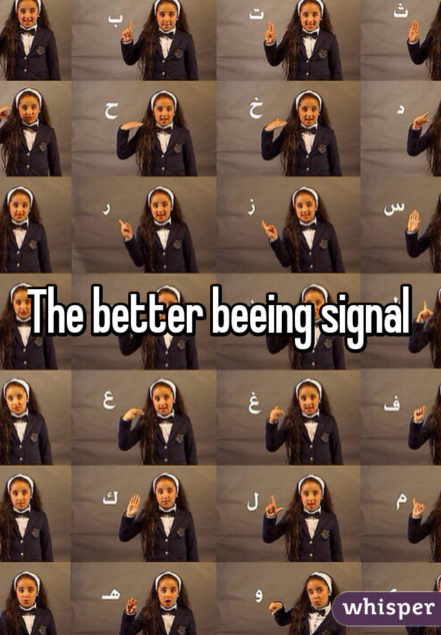 The better beeing signal 