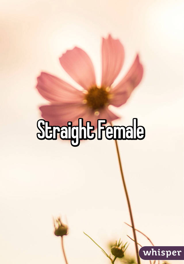 Straight Female 