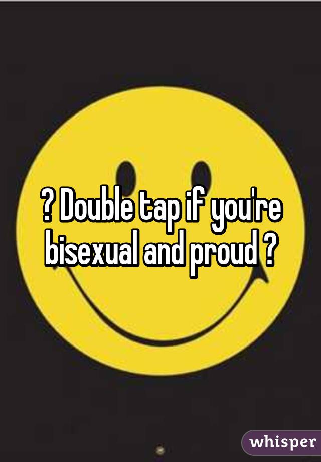 💜 Double tap if you're bisexual and proud 💜