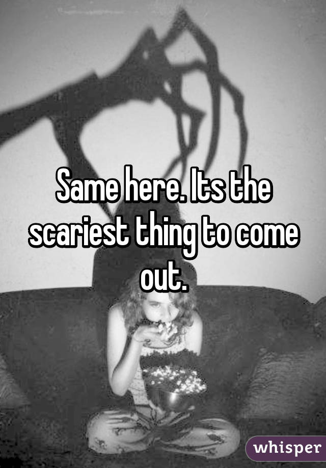 Same here. Its the scariest thing to come out.