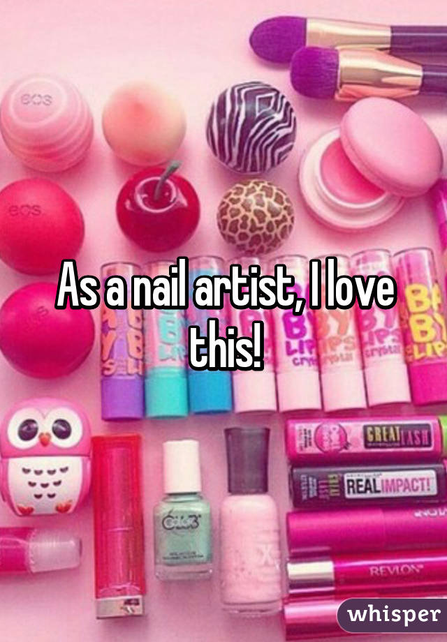 As a nail artist, I love this!