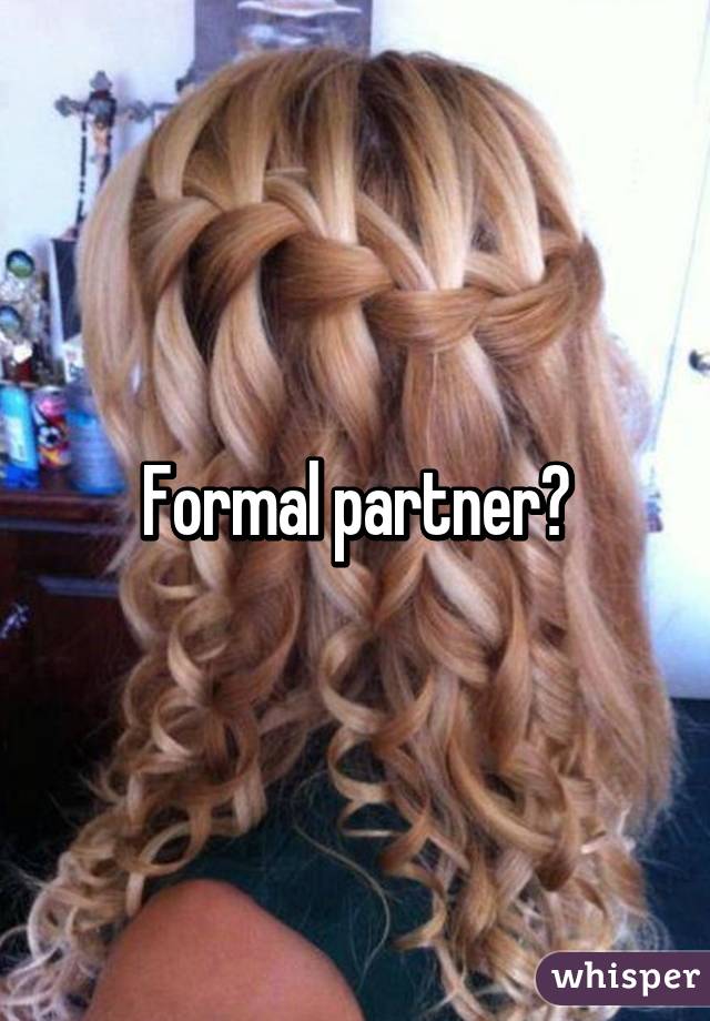 Formal partner?