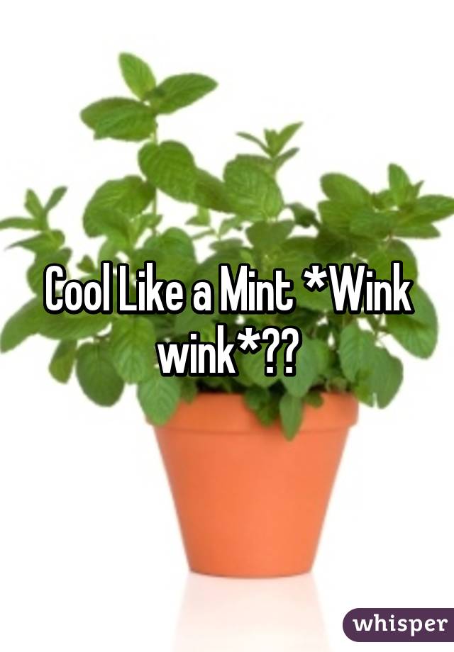 Cool Like a Mint *Wink wink*👐🏼