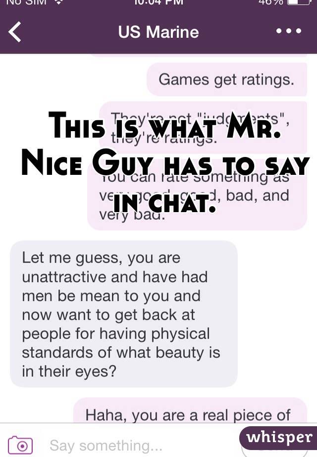 This is what Mr. Nice Guy has to say in chat.