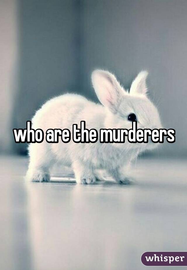 who are the murderers