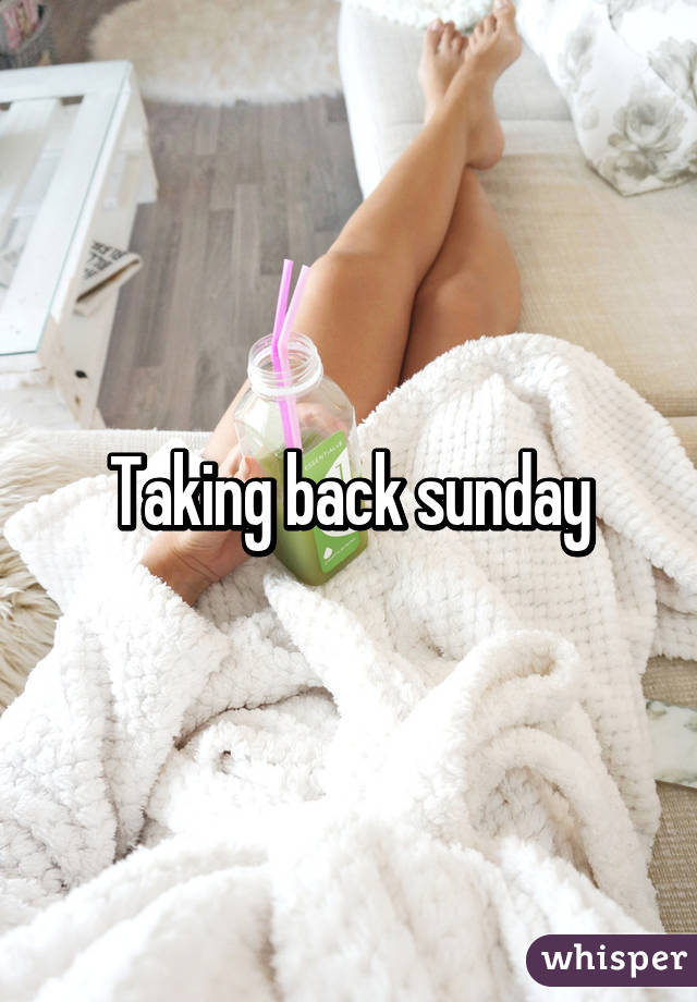 Taking back sunday