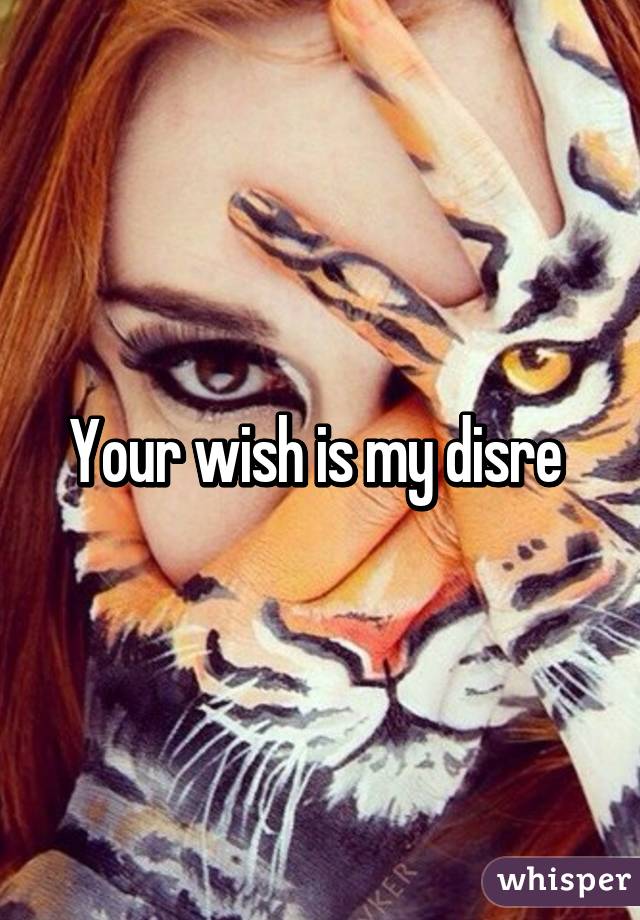 Your wish is my disre 