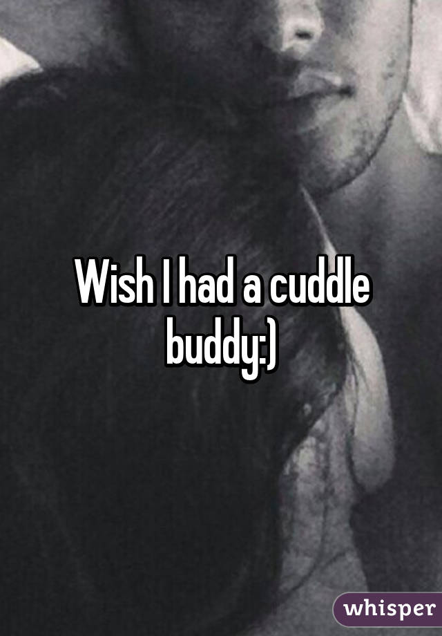 Wish I had a cuddle buddy:)