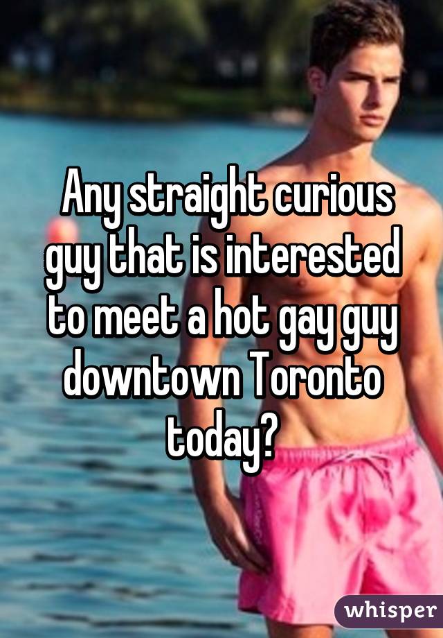 Curious Straight Dudes