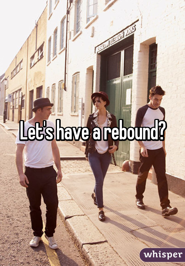 Let's have a rebound?