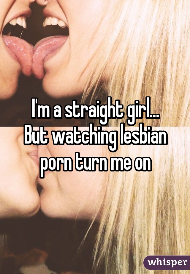 Girl Watches Lesbian Porn