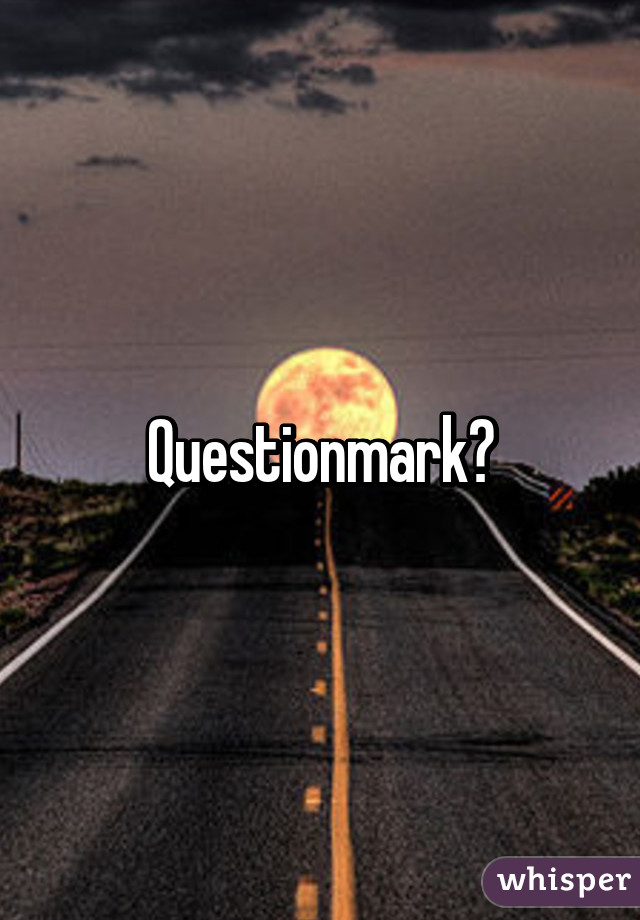 Questionmark?