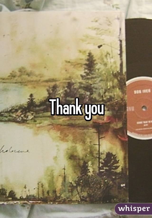 Thank you