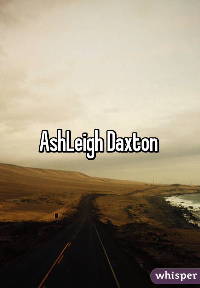 AshLeigh Daxton 