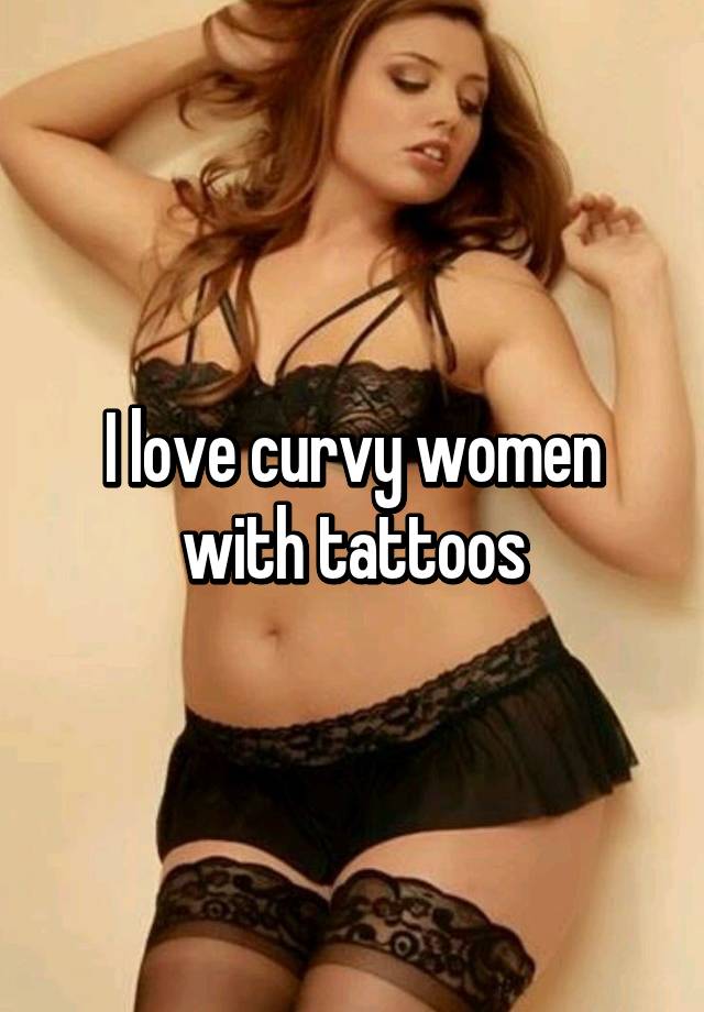 curvy girls with tattoos