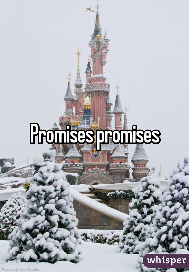 Promises promises