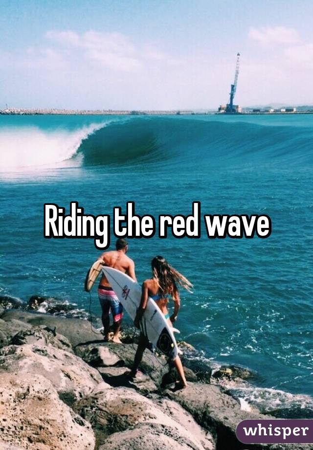 Riding the red wave