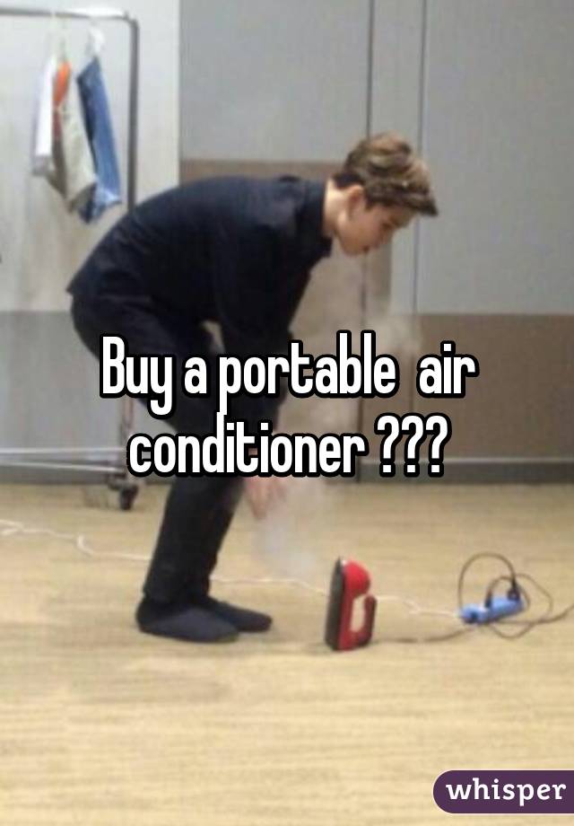 Buy a portable  air conditioner ???