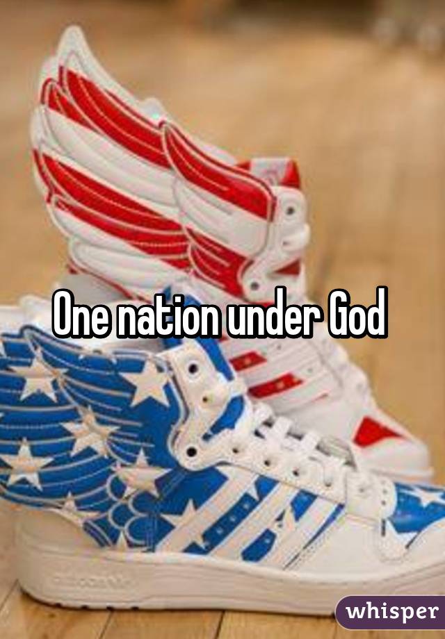 One nation under God 
