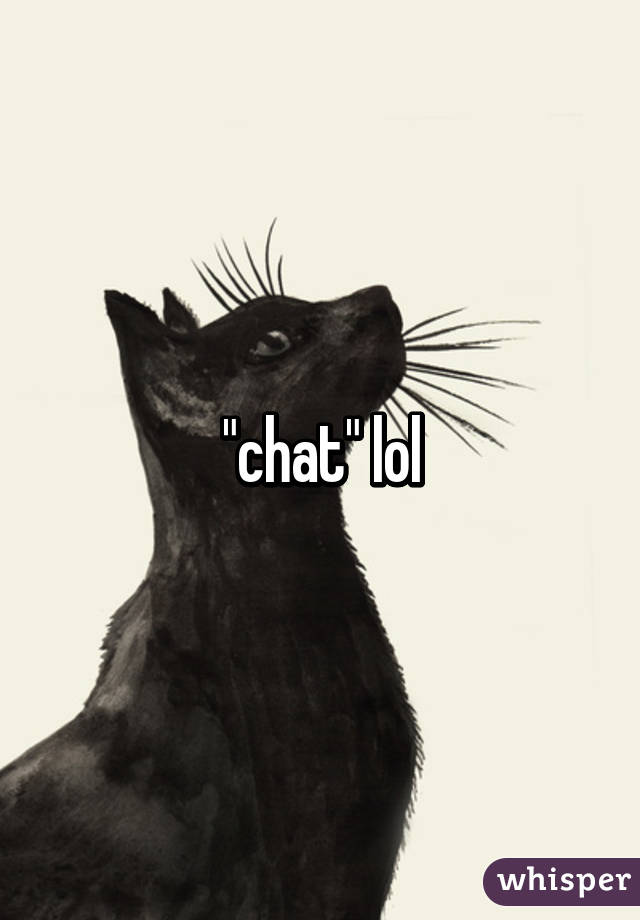 "chat" lol