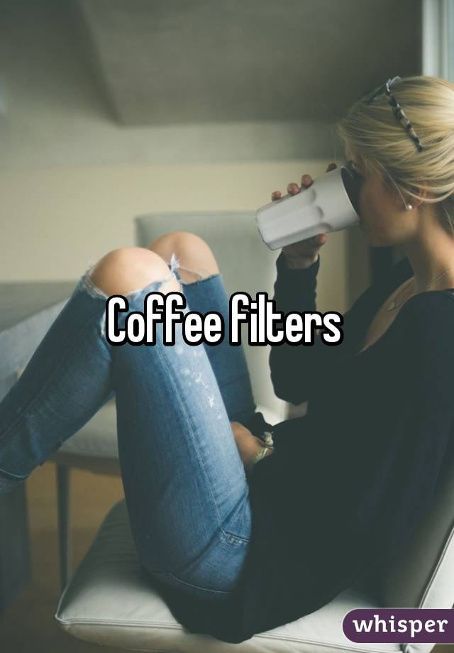 Coffee filters 