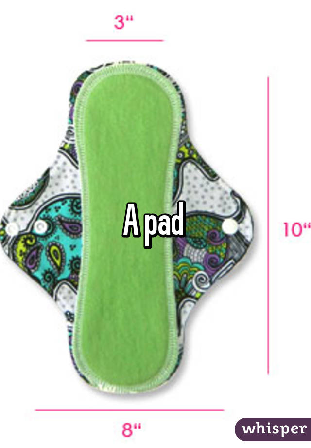 A pad 