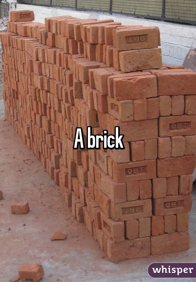 A brick