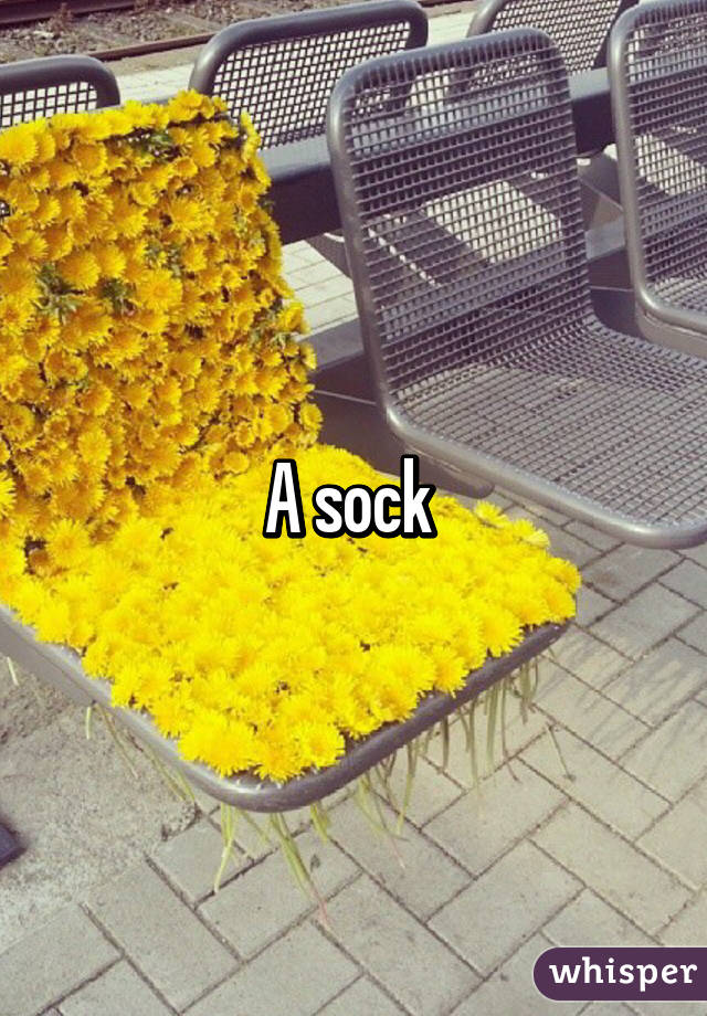 A sock 