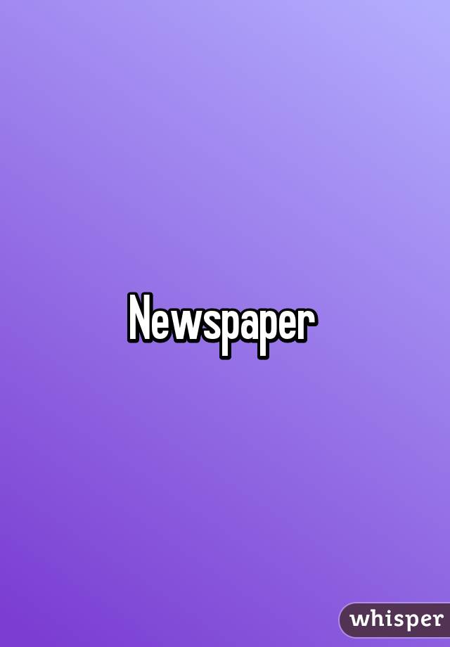 Newspaper 