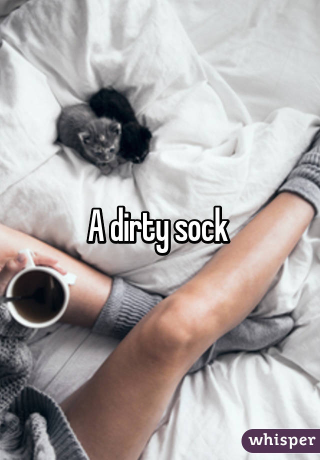 A dirty sock 