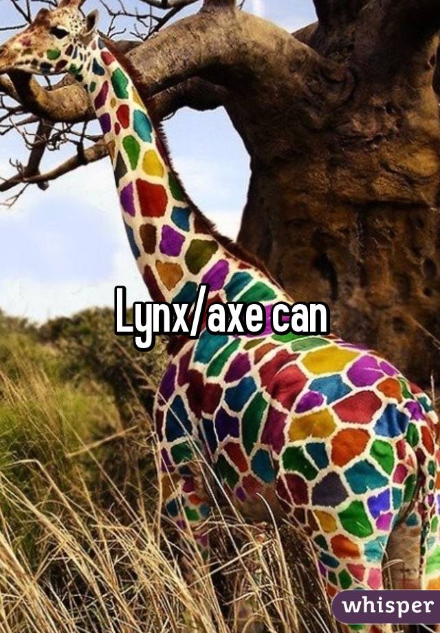 Lynx/axe can