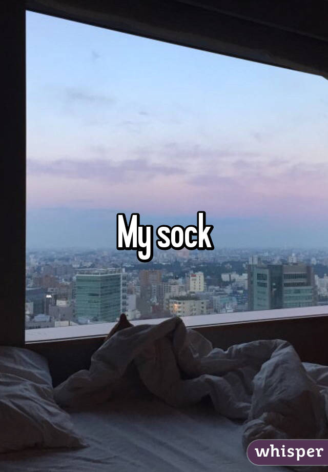 My sock