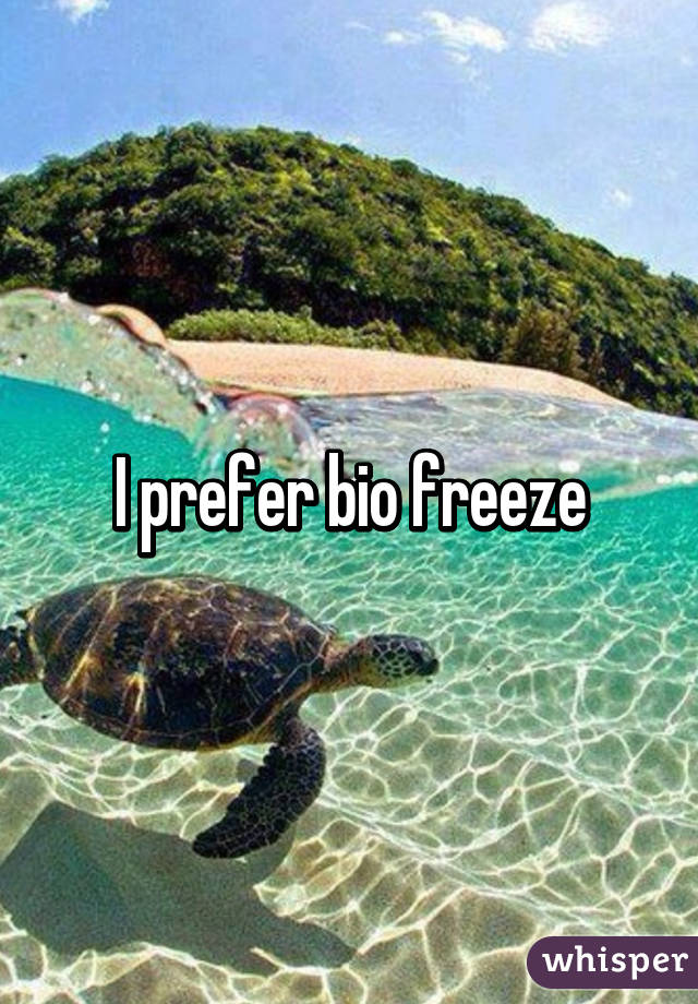 I prefer bio freeze