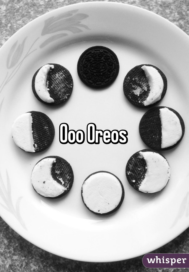 Ooo Oreos 