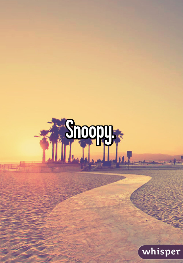 Snoopy. 