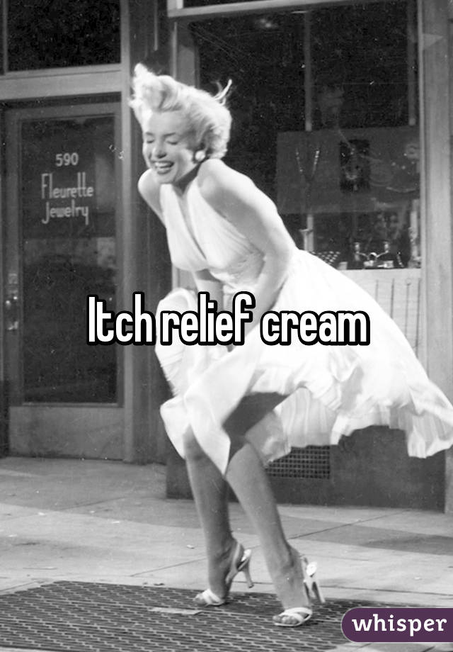 Itch relief cream