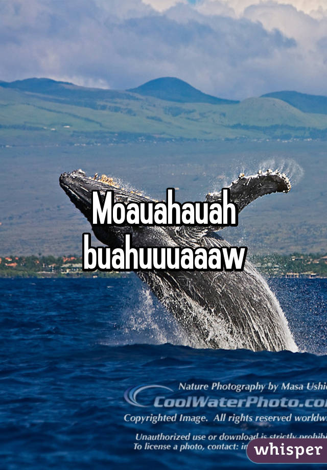 Moauahauah buahuuuaaaw