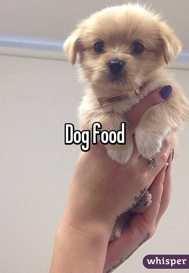 Dog food