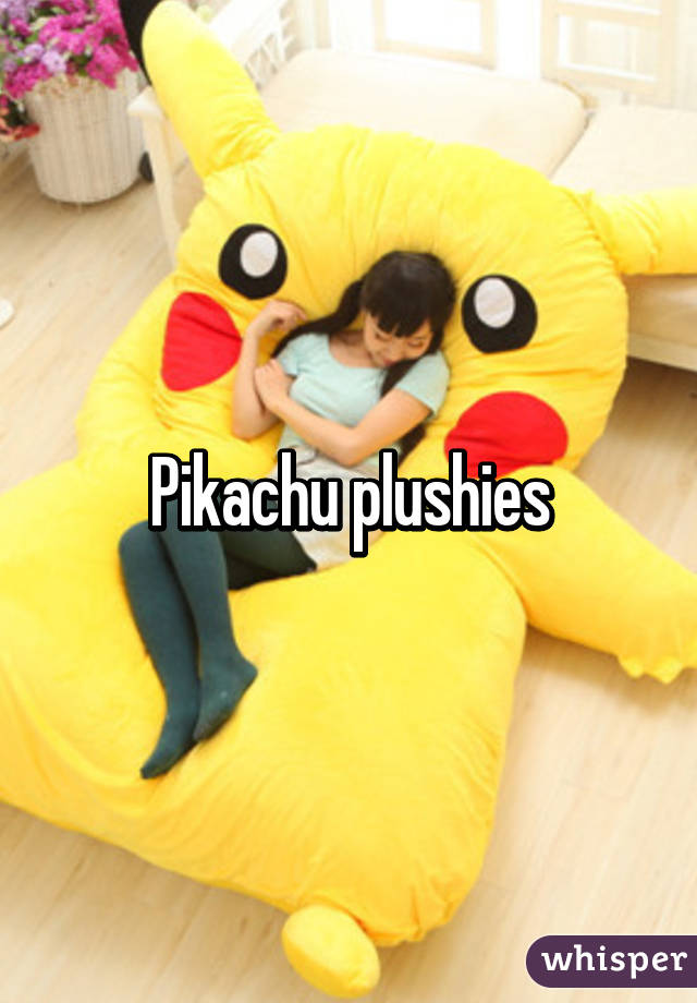 Pikachu plushies