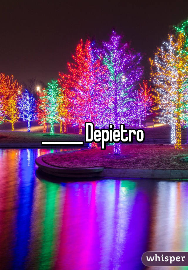 ______ Depietro 